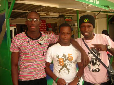 me , thierno et papis